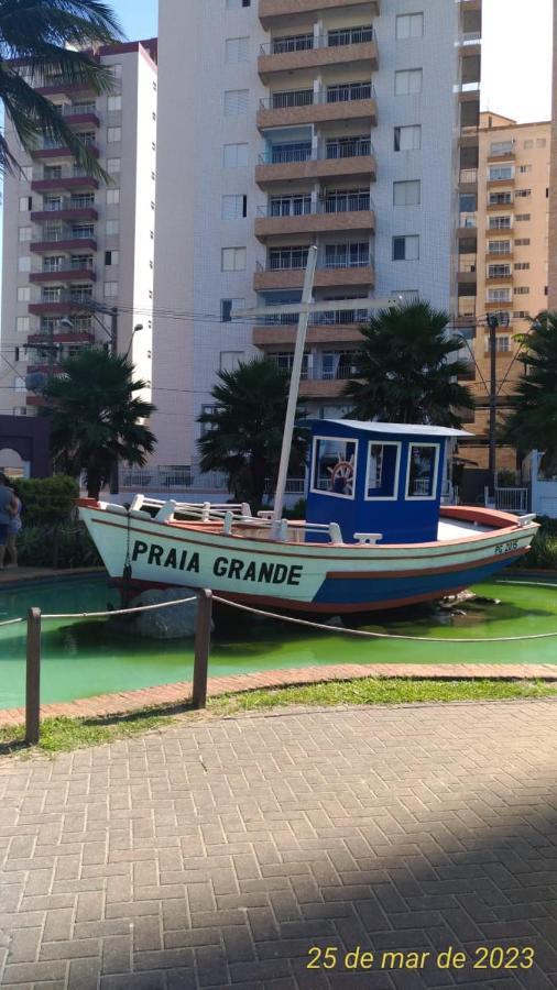 Prédio Frente Para o Mar na Praia Grande - Guilhermina Praia Grande (Santos) Exterior foto